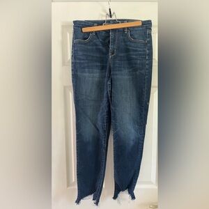 AMERICAN EAGLE Curvy Hi-Rise Jegging Crop Jean